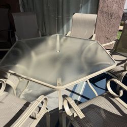 Martha Stewart Patio Set Six Chairs