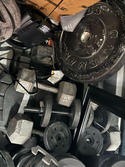 Weights / mats / vests/ benches