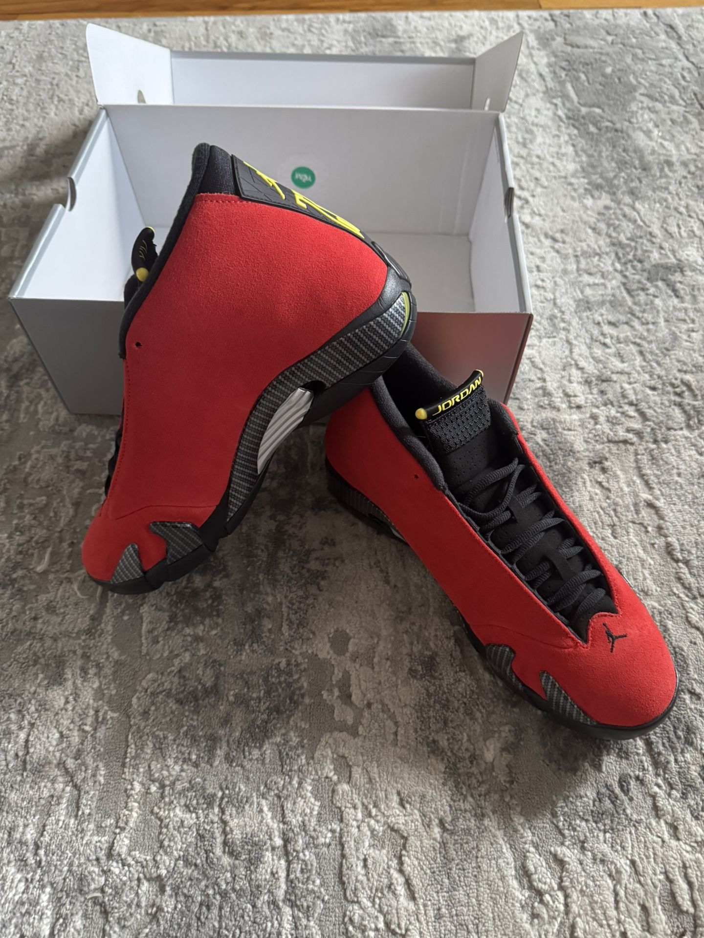 Jordan 14 Ferrari Size 9.5