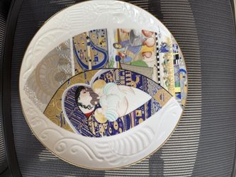 Knowles 1986 Rebekah, Jacob & Esau Plate