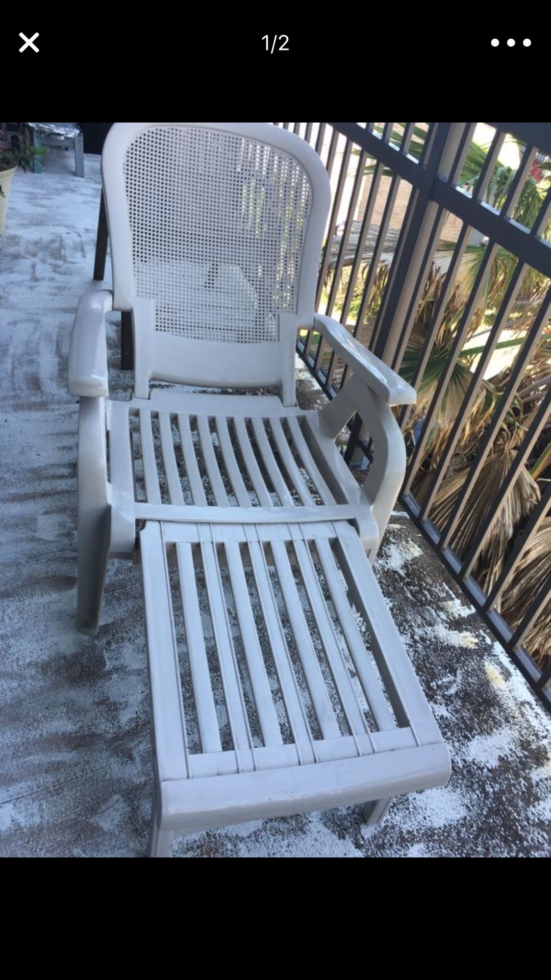 2 new pool or patio chairs only for $40 good deal