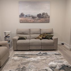 Power Reclining Sofa And Loveseat