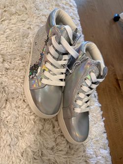 Car and Jack GIRLS glitter shoes
