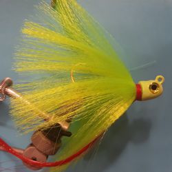 Snook jigs, Flair Hawks. 6 for $25 Powder coated with front-facing eyelet  for Sale in NO FORT MYERS, FL - OfferUp
