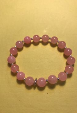 Rose quartz bracelet
