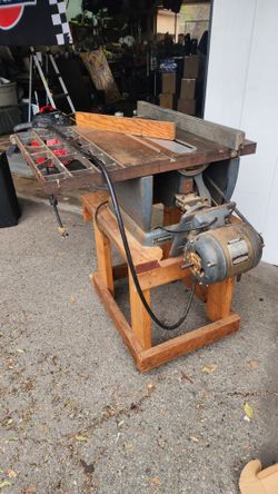 Vintage Craftsman TABLE SAW, Needs Work
