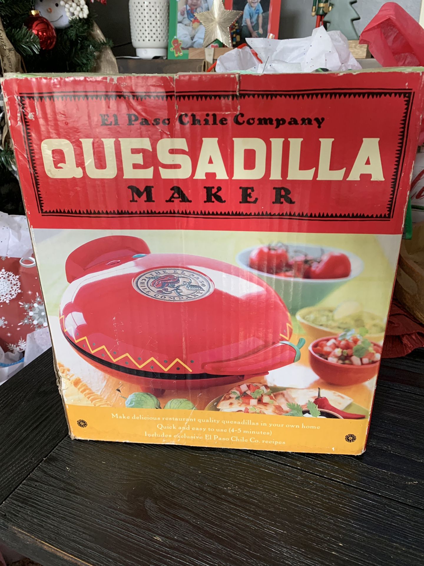 El Paso chile company quesadilla maker
