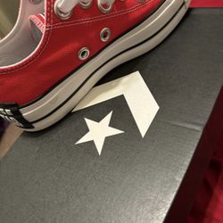 Platform Red Converse