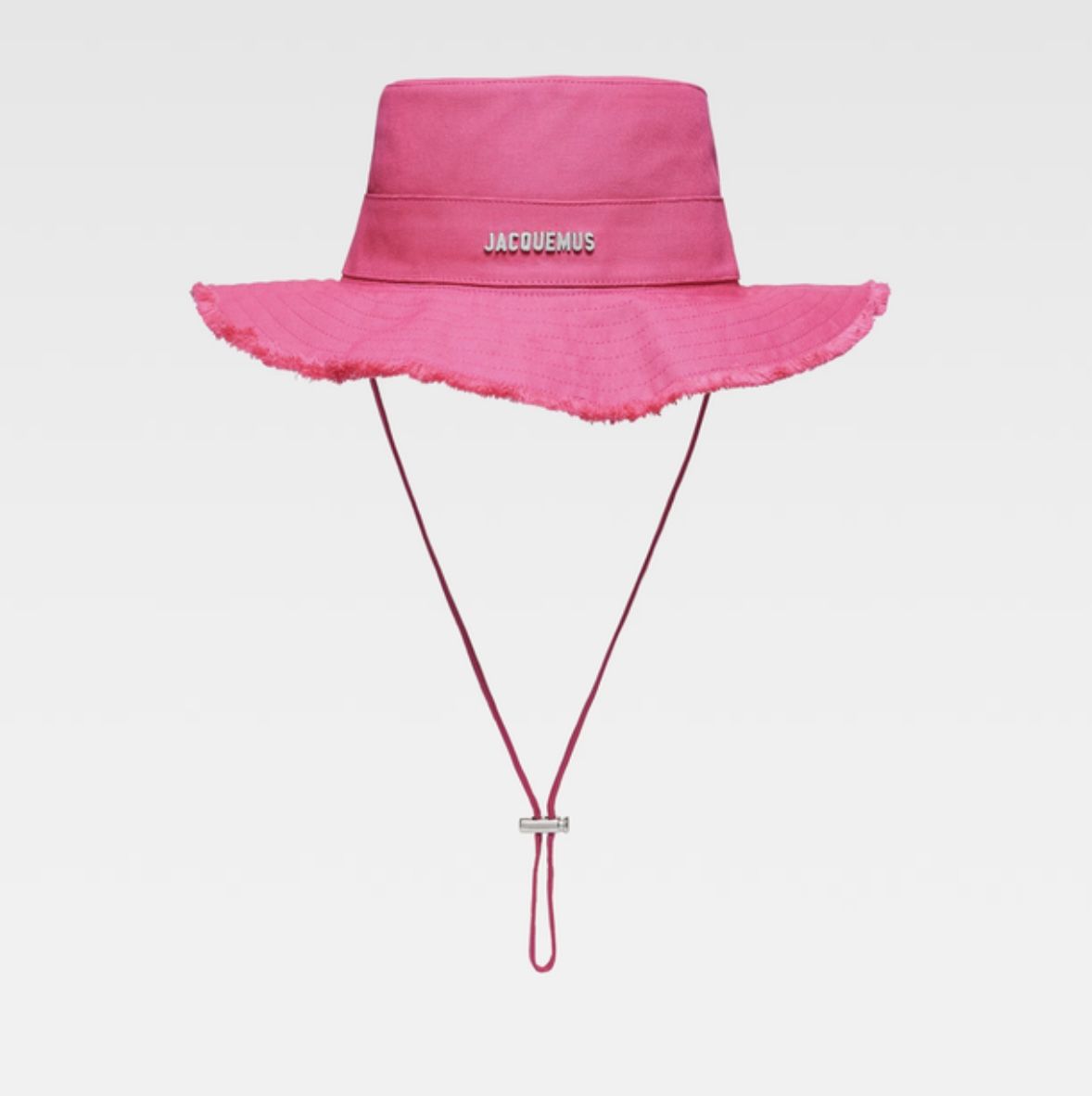 Jacquemus Hot Pink Bucket Hat 