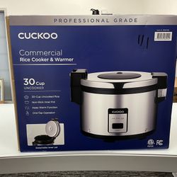 Cuckoo Commercial Rice Cooker & Warmer – 30 Cup (Professional Grade)