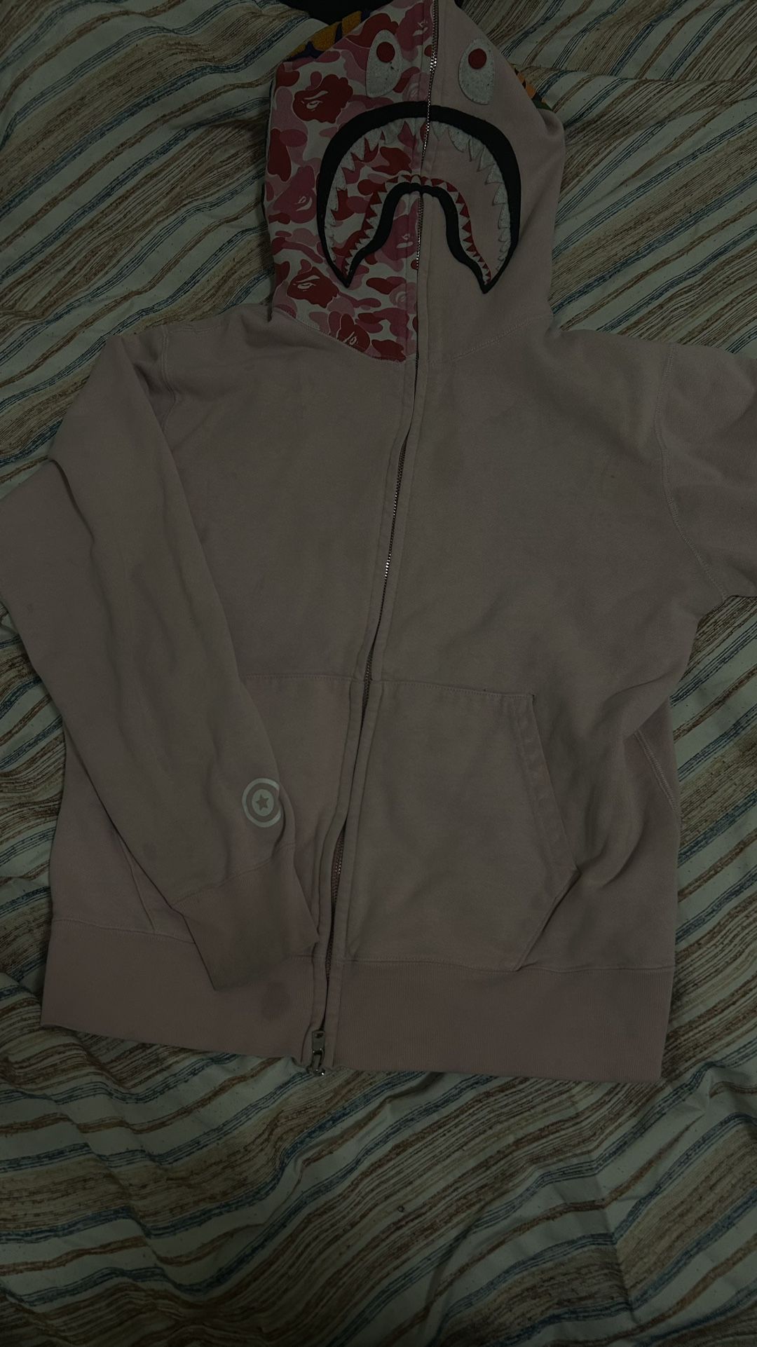 pink Bape Jacket