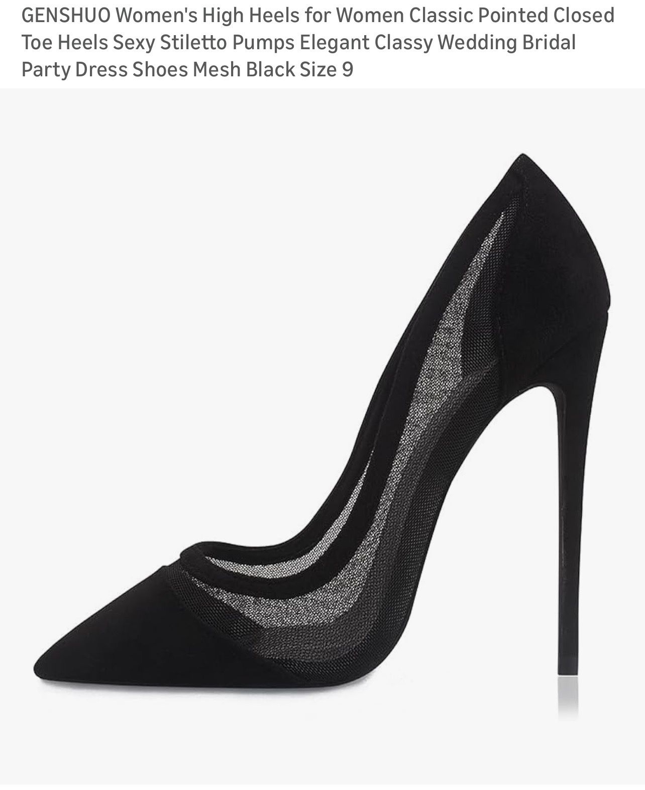 Size 9 High Heel Stiletto