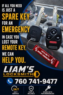 Spare key for Honda