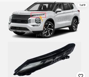 Left LED Front Daytime Running Lights Replace For Mitsubishi Outlander 2022-2025