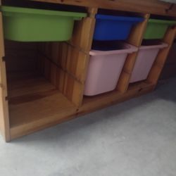 Wooden Storage Unit