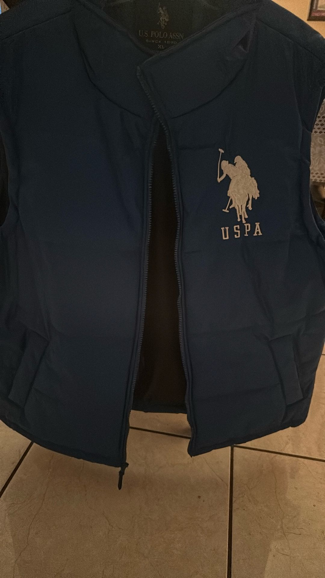 Polo Vest Xl Royal Blue