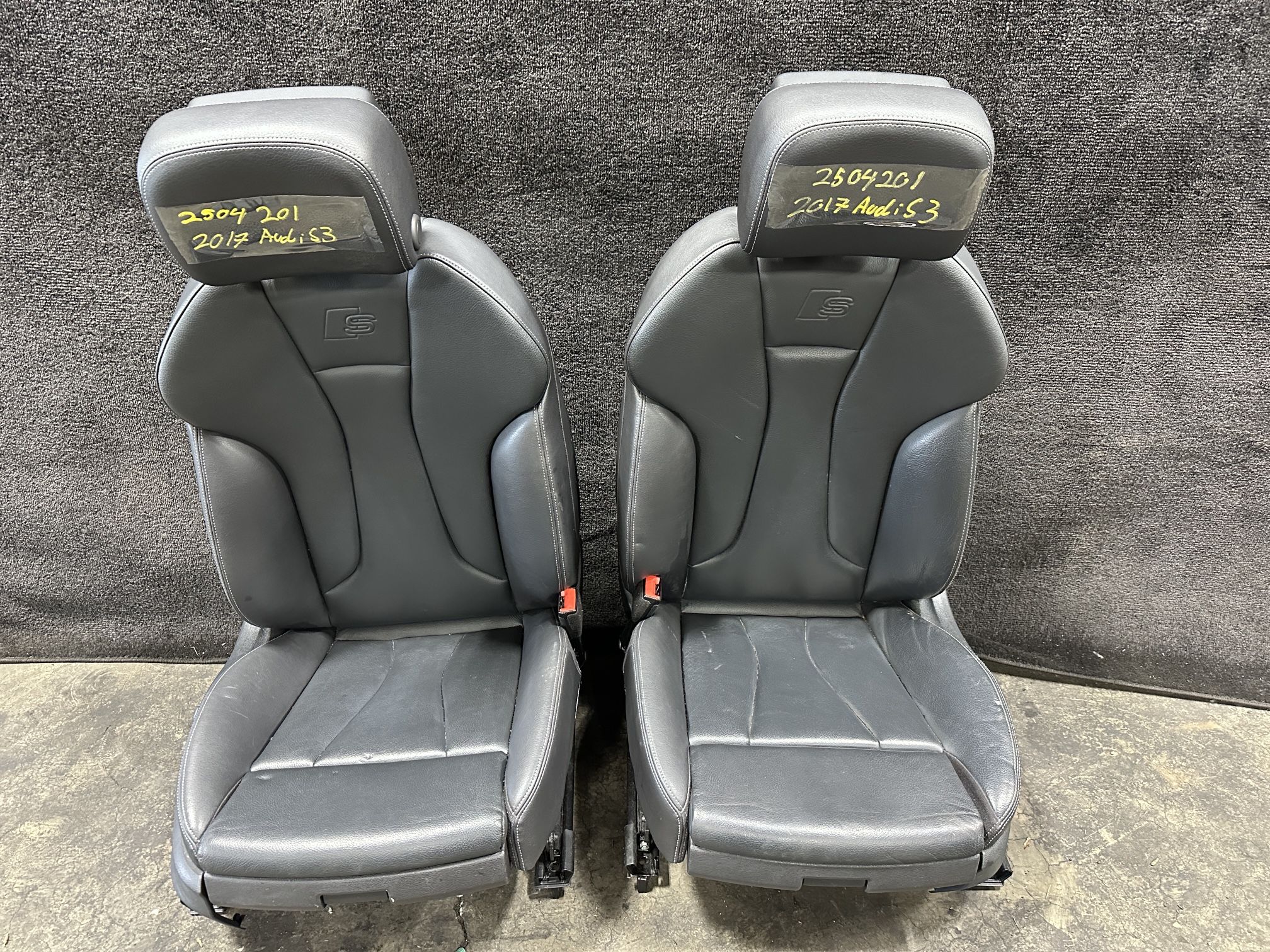 15-20 Audi S3 OEM Front Bucket Seats