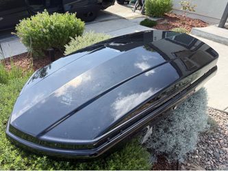 New AUSUM MOTOR  Rooftop Cargo Box - Gloss Black