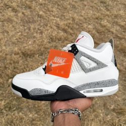 Jordan 4 White Cement 2025 Sz12 DS