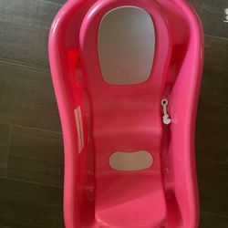 Infant/toddler Pink Bath Tub 