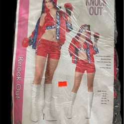 Knockout Boxing Halloween costume warm-ups