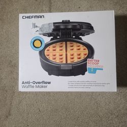ChefMan Anti-Overflow Waffle Maker