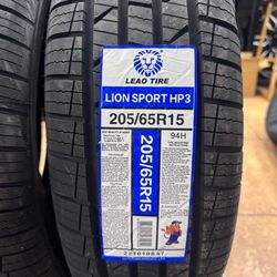 205/65/15 HT Tires Set 