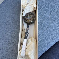 England Antique Serving Spoon