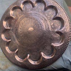 Middle East Ern Copper Tray