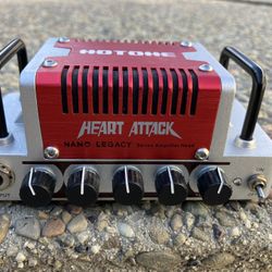 Hotone Heart Attack 5 Wt Mini Guitar Head With Power Supply
