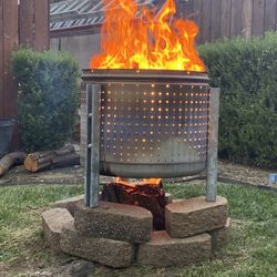 Washer Tub Fire Pit