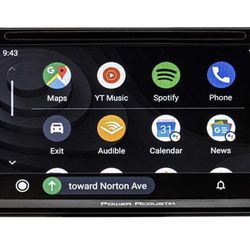 Power Acoustik CPAA-70D CPAA-70D 7-Inch Double-DIN in-Dash DVD Receiver with Bluetooth, Apple CarPlay, and Android Auto