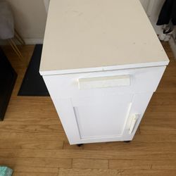 bathroom floor storage cabinet