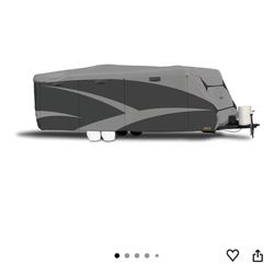 28’ Trailer Cover With Husky Tool chest