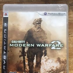 PlayStation 3….Call Of Duty . Modern Warfare 2….. 