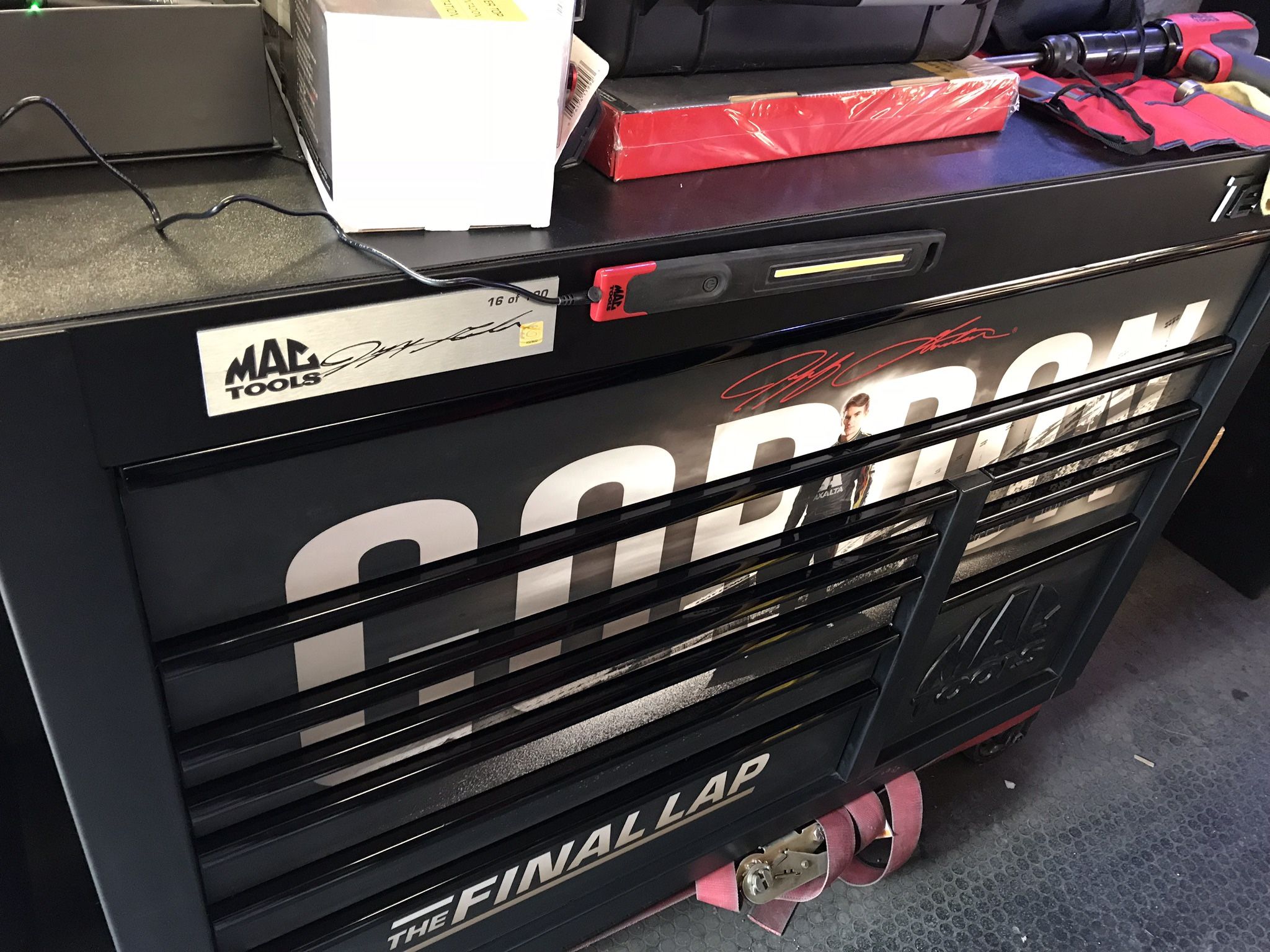 Mac Tools Tech Series Jeff Gordon Tool Box