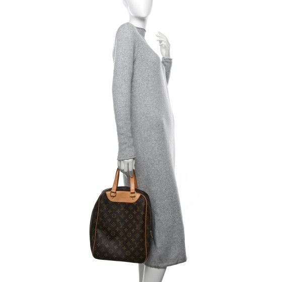 Louis Vuitton Excursion Monogram Canvas Bag with LV Lock & key