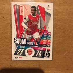 2021 ATTAX EDDIE NKETIAH CARD