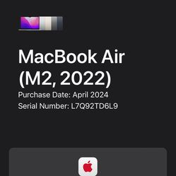 Brand New 2022 Un-opened MacBook Air 13.6 in.