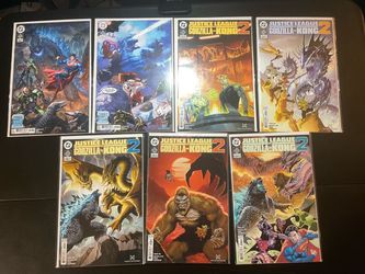 Justice league vs Godzilla vs Kong 2 1-7(full set)
