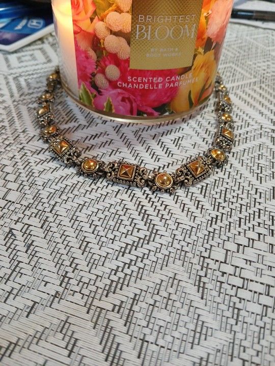 Silver Fleur De Lis Necklace