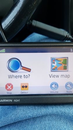 Time to go on a trip Take the GPS