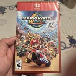 Nintendo switch 2 brand  new Mario kart world game