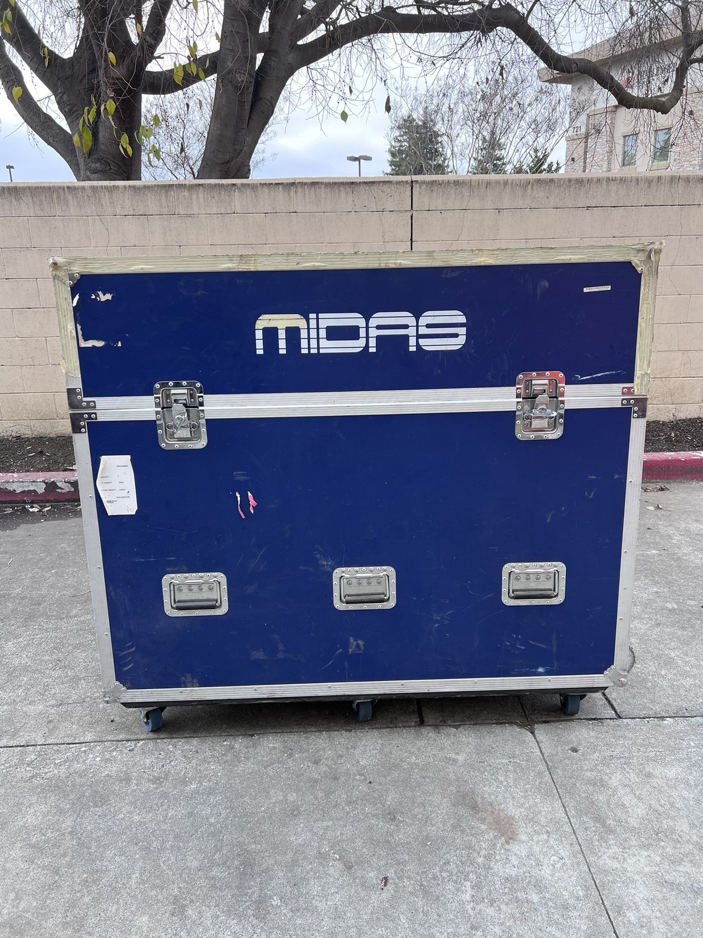 Midas Pro369-rc Touring Grade Road Case For Midas Pro3, Pro6, Pro9, And Pro X / Mixer Road Case