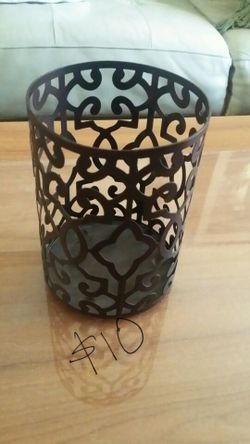 Home Interior metal candle holder