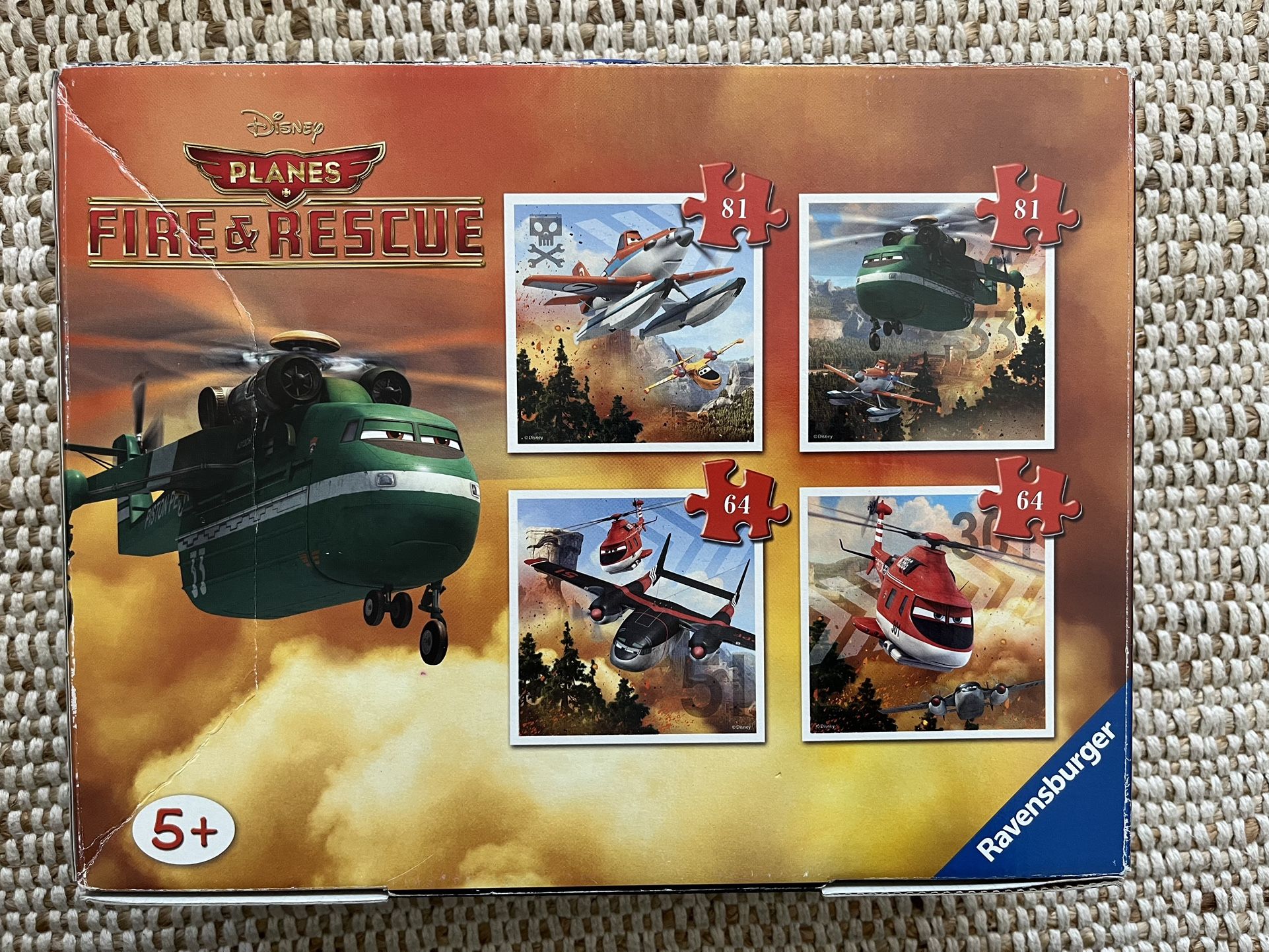 Disney Planes 4 Set Of Puzzles