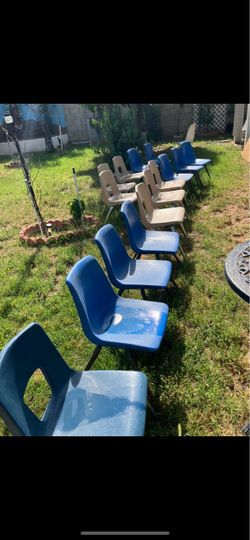15 children plastic chairs
