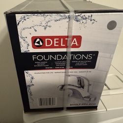 Delta Foundations Bathroom Faucet. 