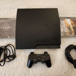 PlayStation 3 With 2 Games 