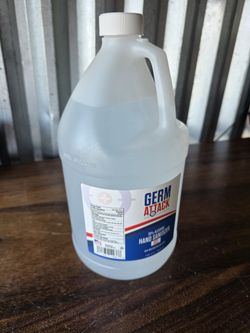 15x 1 Gallon Hand Sanitizer Gel 70% Alcohol - Germ Attack - Bulk Lot